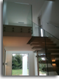 Disc Fixed Balustrade on Stairs and Landing